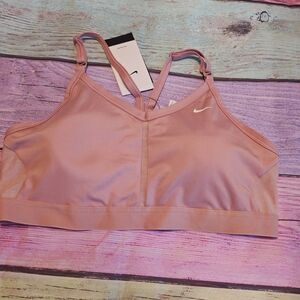 XXL Nike Women's Pink Indy Sports Bra #0573